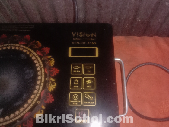 Vision infrared cooker